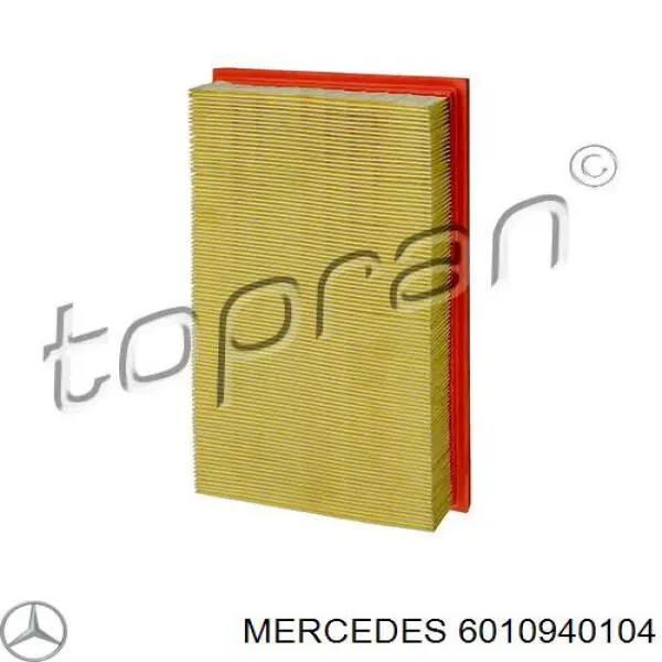 6010940104 Mercedes Filtro de aire de motor