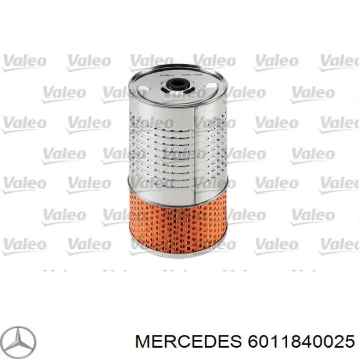 Filtro de aceite Mercedes 6011840025 precio, desde 6,87 EUR