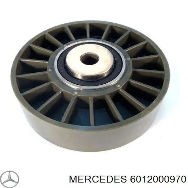 Rodillo, correa trapecial poli V Mercedes Bus 207-310 601