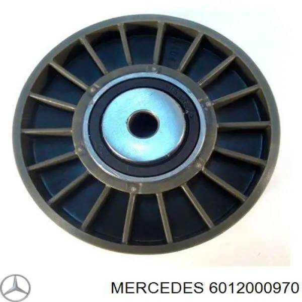 Rodillo, correa trapecial poli V Mercedes Bus 207-310 601