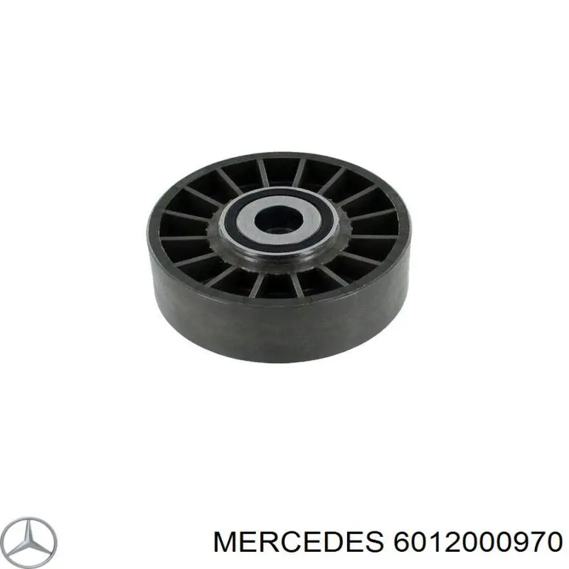 Rodillo, correa trapecial poli V Mercedes Bus 207-310 601