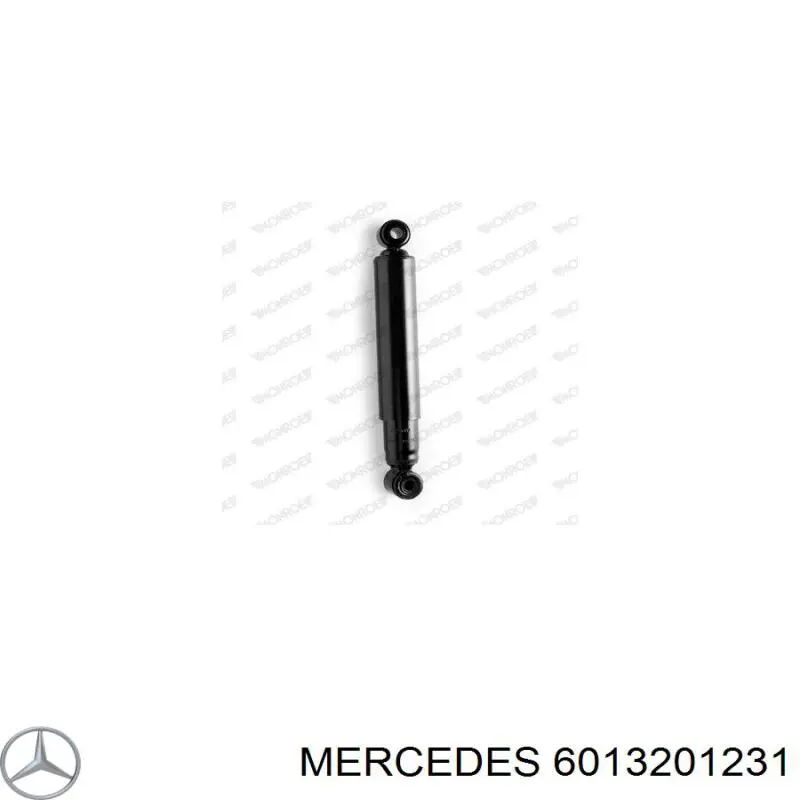 6013201231 Mercedes amortiguador trasero