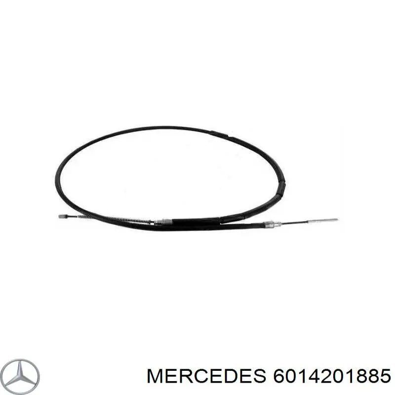 6014201885 Mercedes cable de freno de mano intermedio