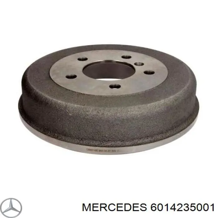6014235001 Mercedes freno de tambor trasero