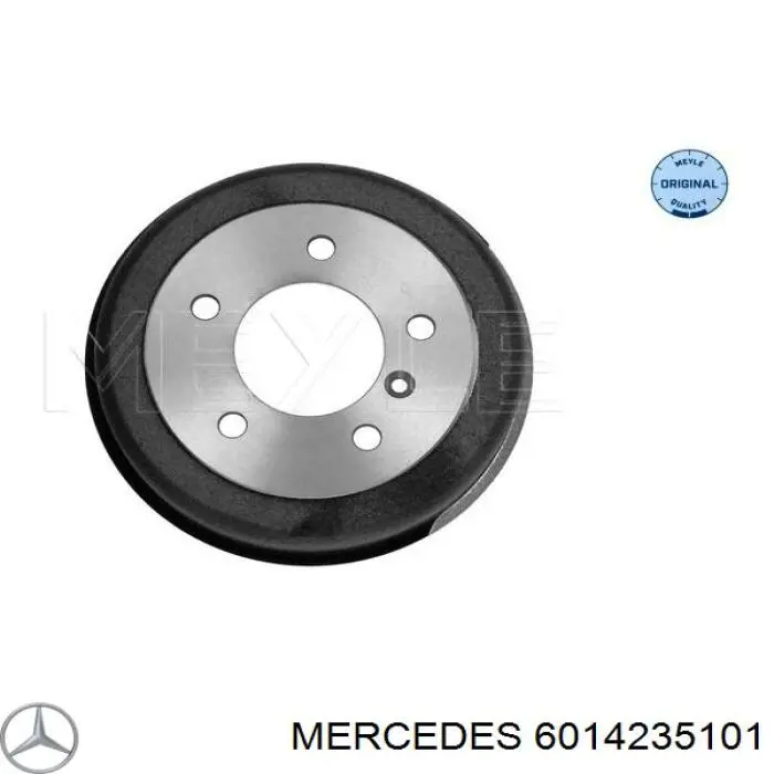 6014235101 Mercedes freno de tambor trasero