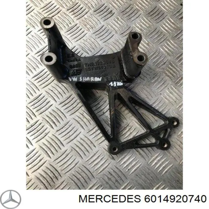 A6014920740 Mercedes Abrazadera delantera del silenciador
