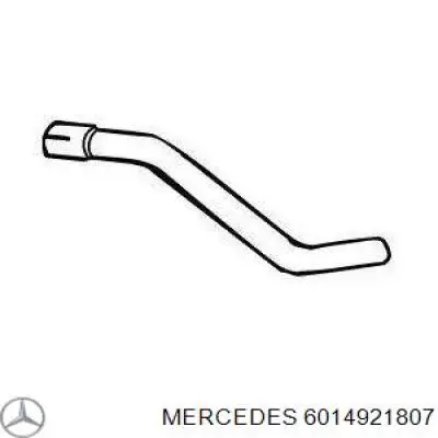 6014921807 Mercedes silenciador delantero