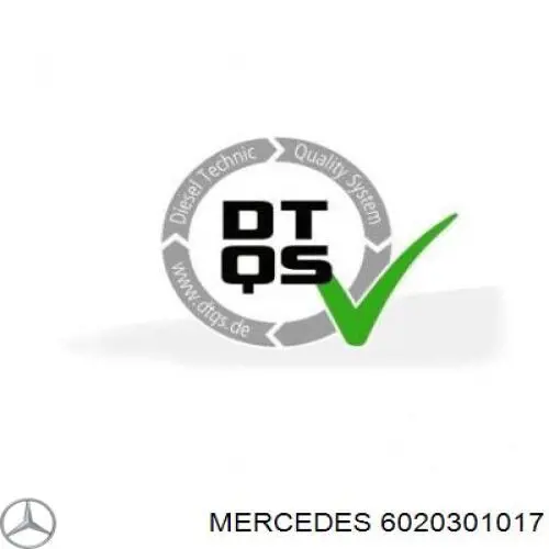 6020301017 Mercedes pistón completo para 1 cilindro, cota de reparación + 0,50 mm