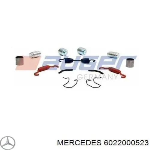 6022000523 Mercedes rodete ventilador, refrigeración de motor