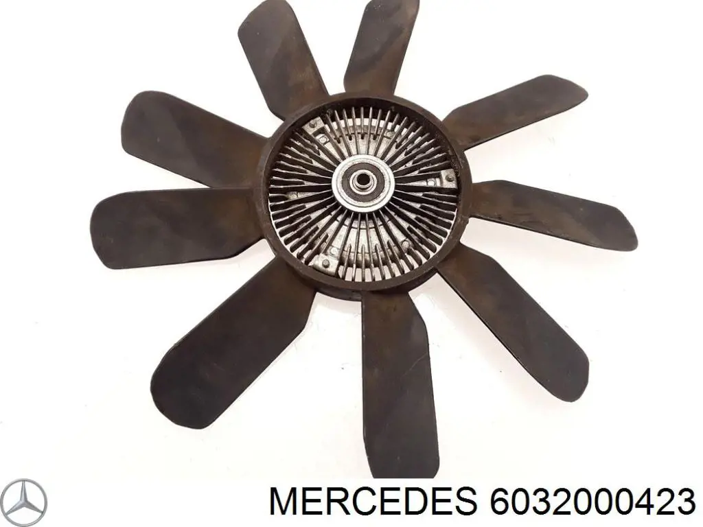6032000423 Mercedes rodete ventilador, refrigeración de motor