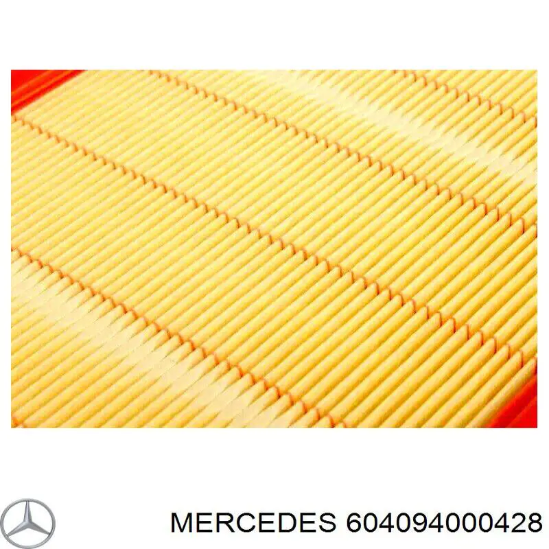 604094000428 Mercedes filtro de aire