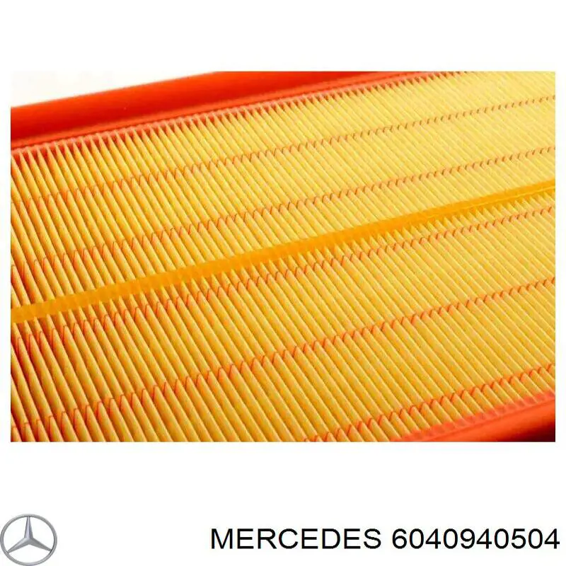 6040940504 Mercedes filtro de aire