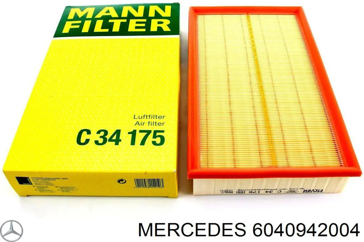 6040942004 Mercedes filtro de aire