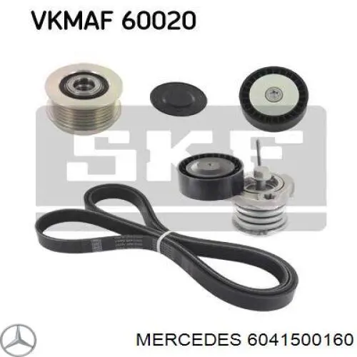 Comprar 6041500160 Mercedes Rueda libre del alternador