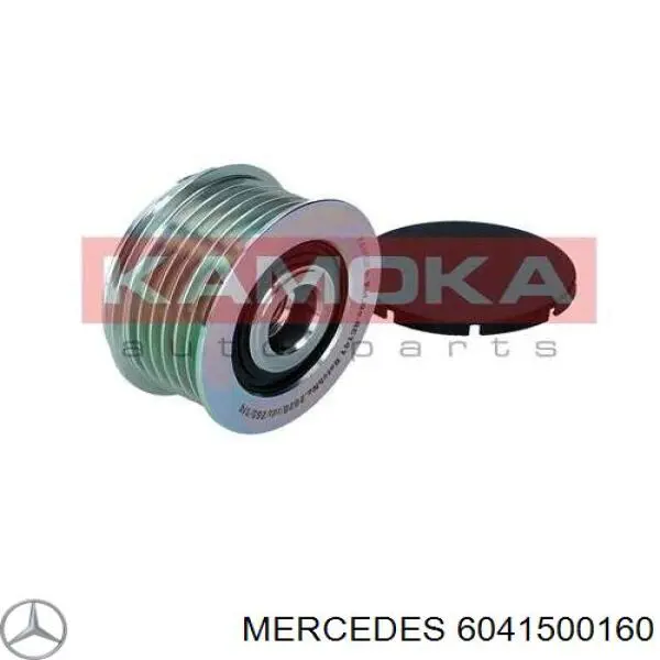 604 150 01 60 Mercedes polea alternador