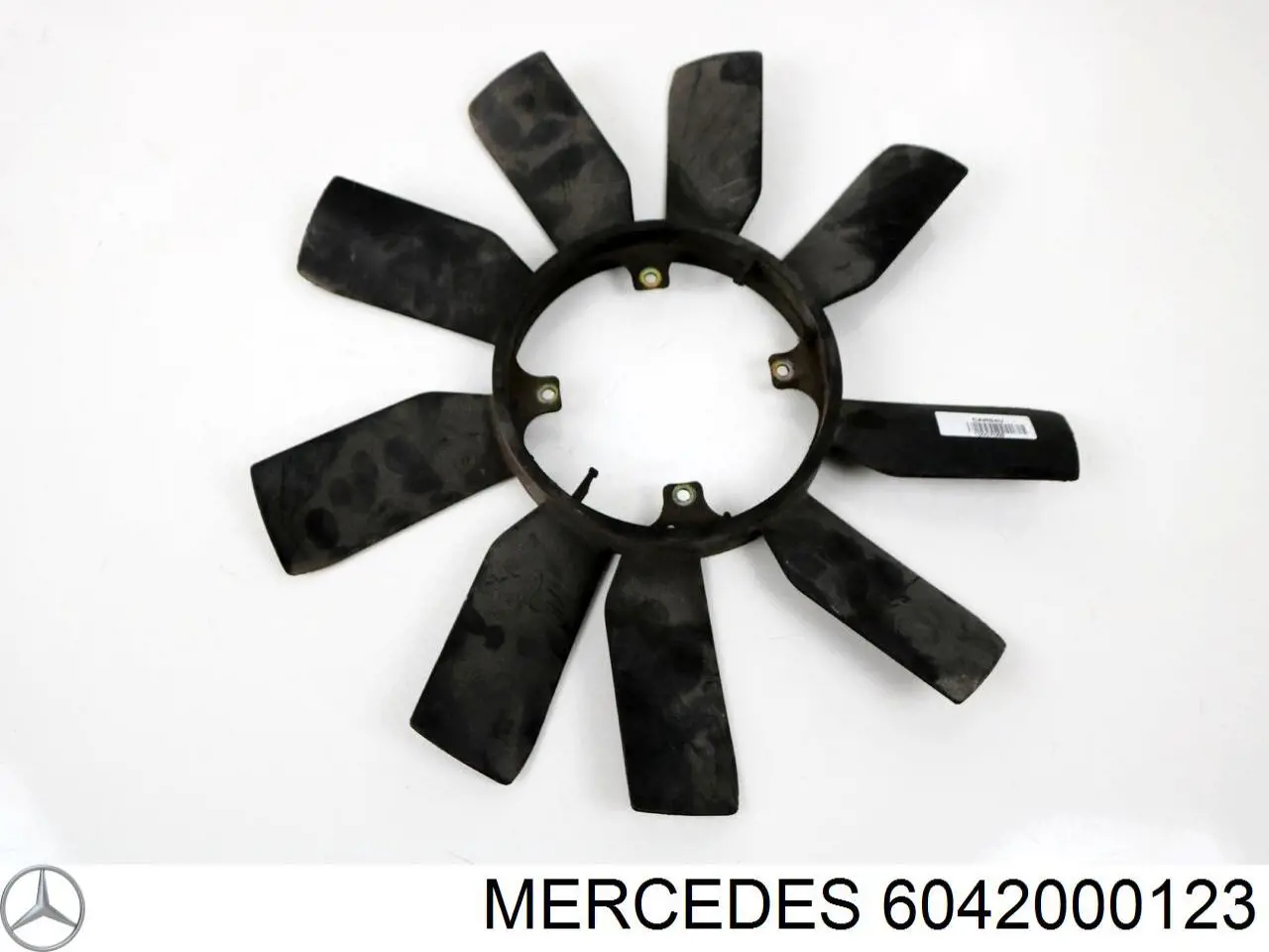 6042000123 Mercedes rodete ventilador, refrigeración de motor