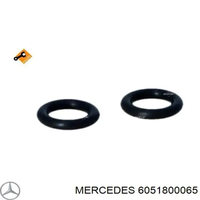 6051800065 Mercedes radiador de aceite, bajo de filtro