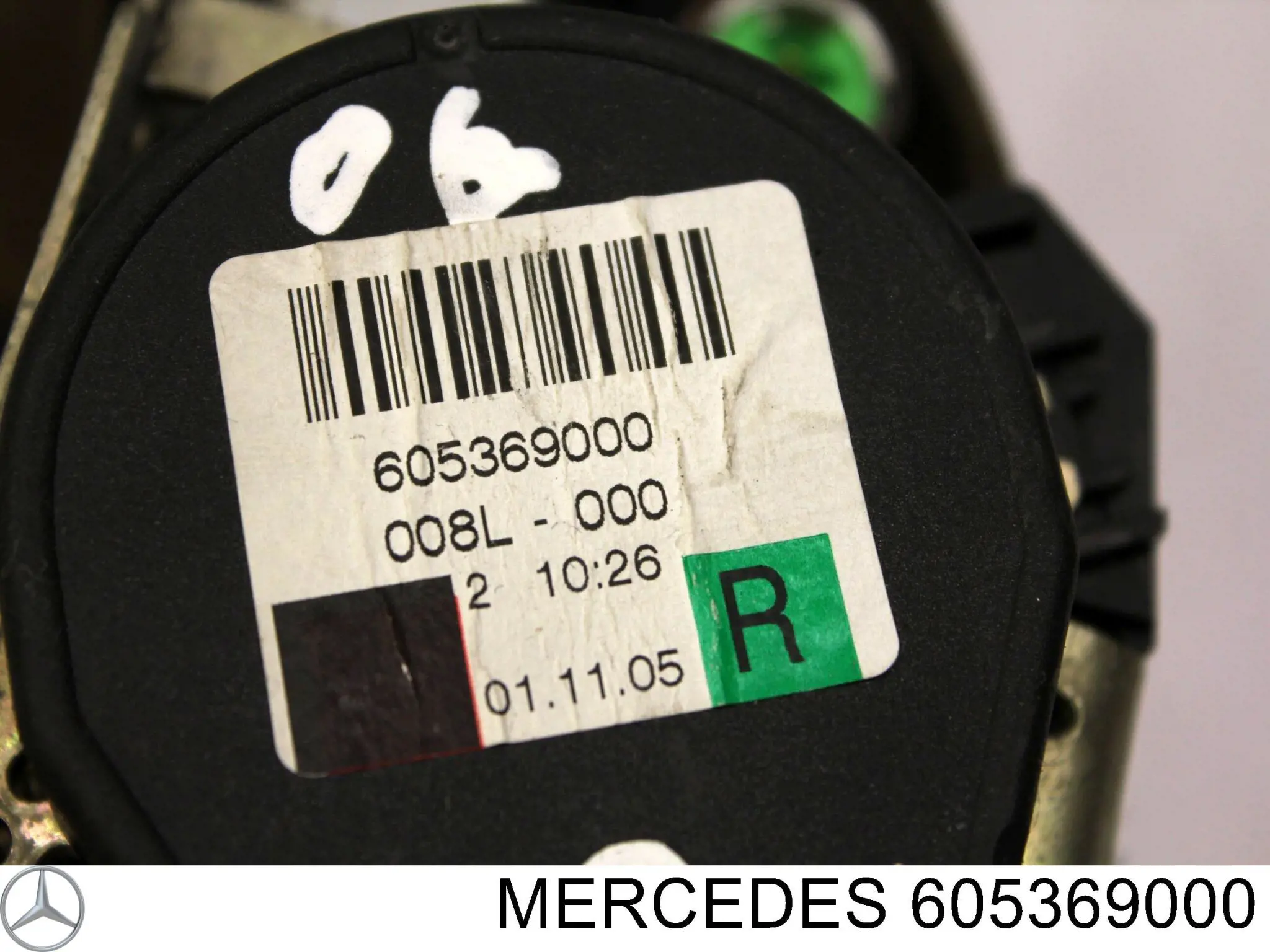 Comprar 605369000 Mercedes Cinturón de seguridad delantero derecho