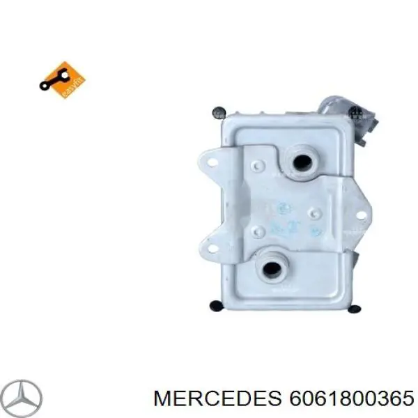 Radiador de aceite debajo del filtro Metalcaucho 39058
