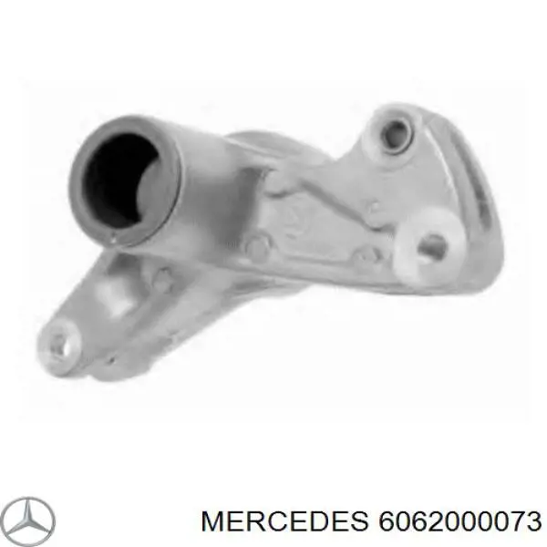 6062000073 Mercedes soporte, brazo tensor, correa poli v