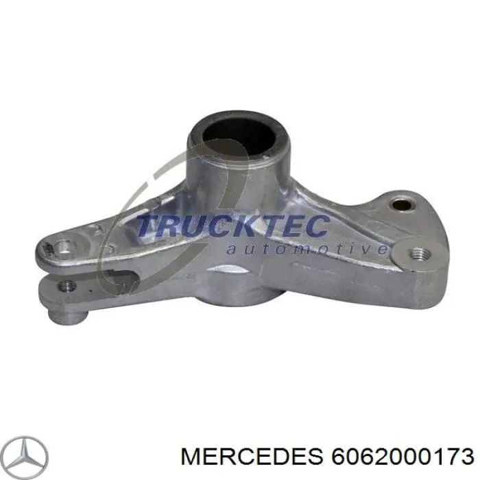 6062000173 Mercedes soporte, brazo tensor, correa poli v