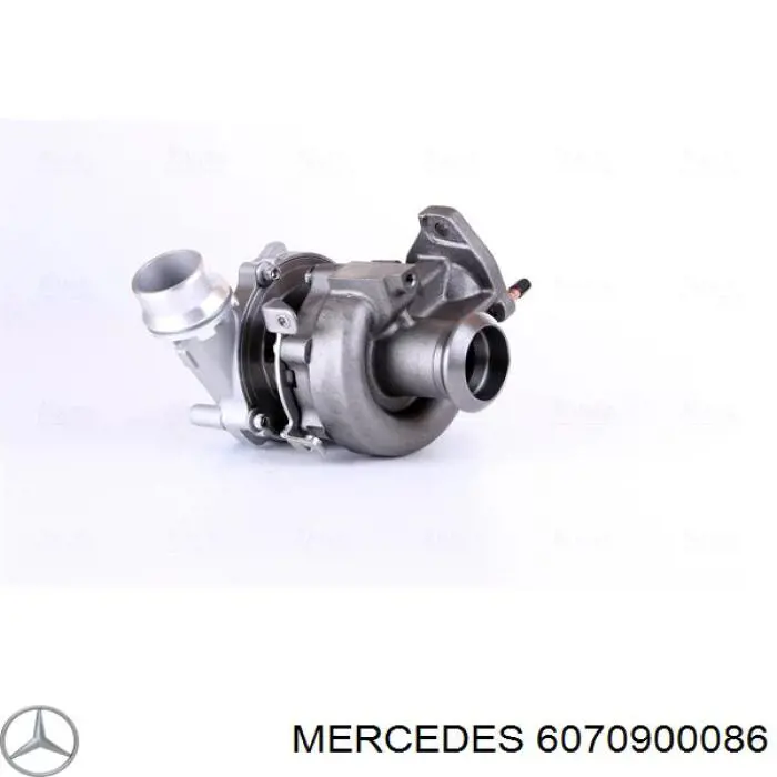 6070900086 Mercedes turbocompresor