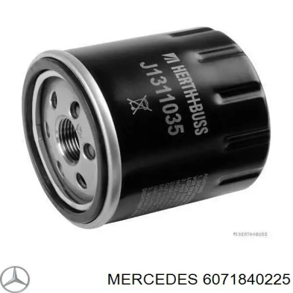 6071840225 Mercedes filtro de aceite