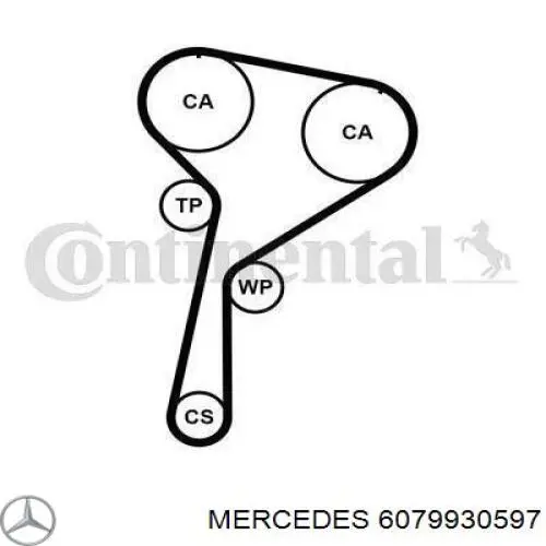 A6079930597 Mercedes