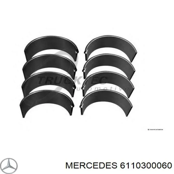 Comprar 6110300060 Mercedes Cojinetes de biela