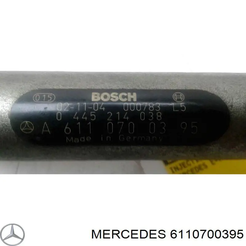 6110700395 Mercedes rampa de inyectores