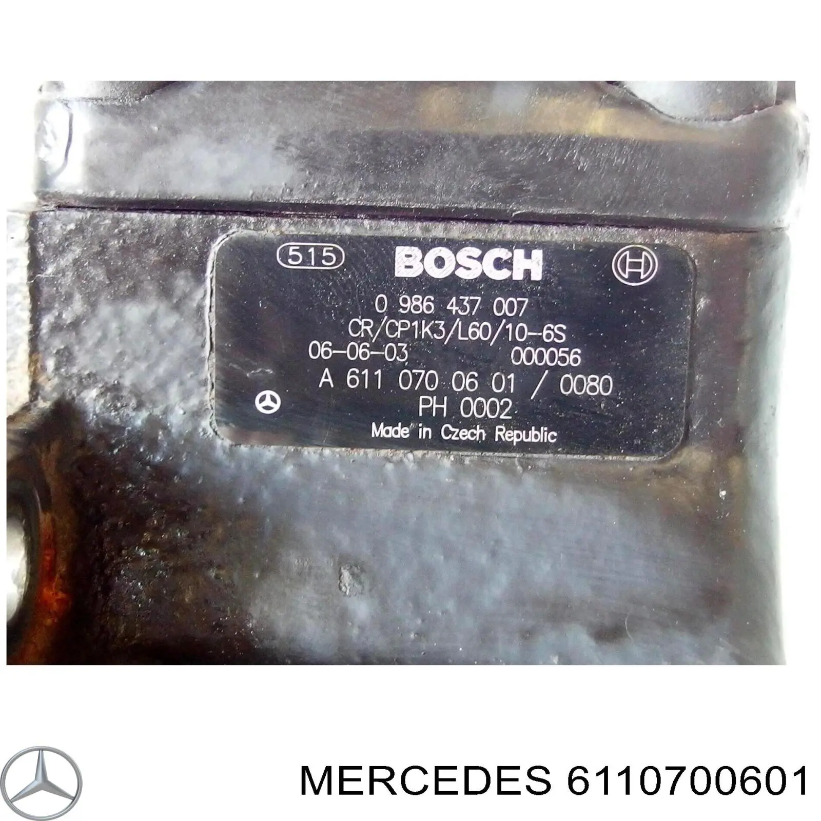 Bomba inyectora 6110700601 Mercedes