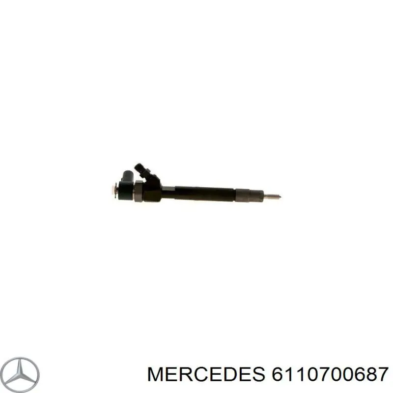6110700687 Mercedes inyector
