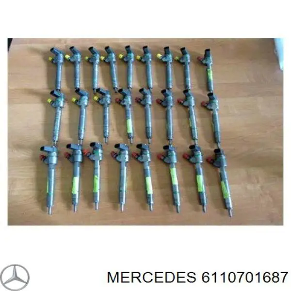 6110701687 Mercedes inyector