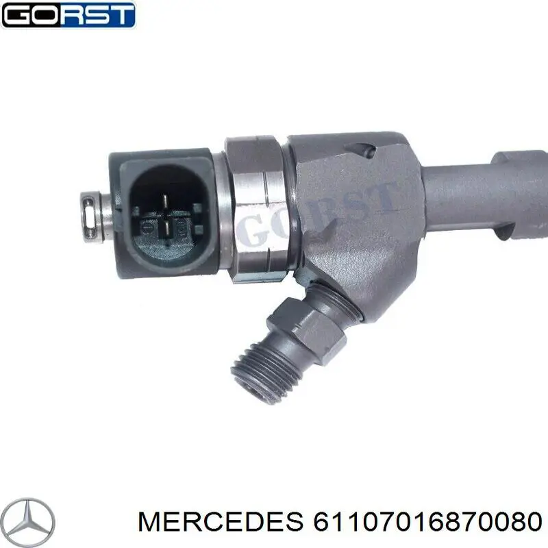 61107016870080 Mercedes inyector de combustible