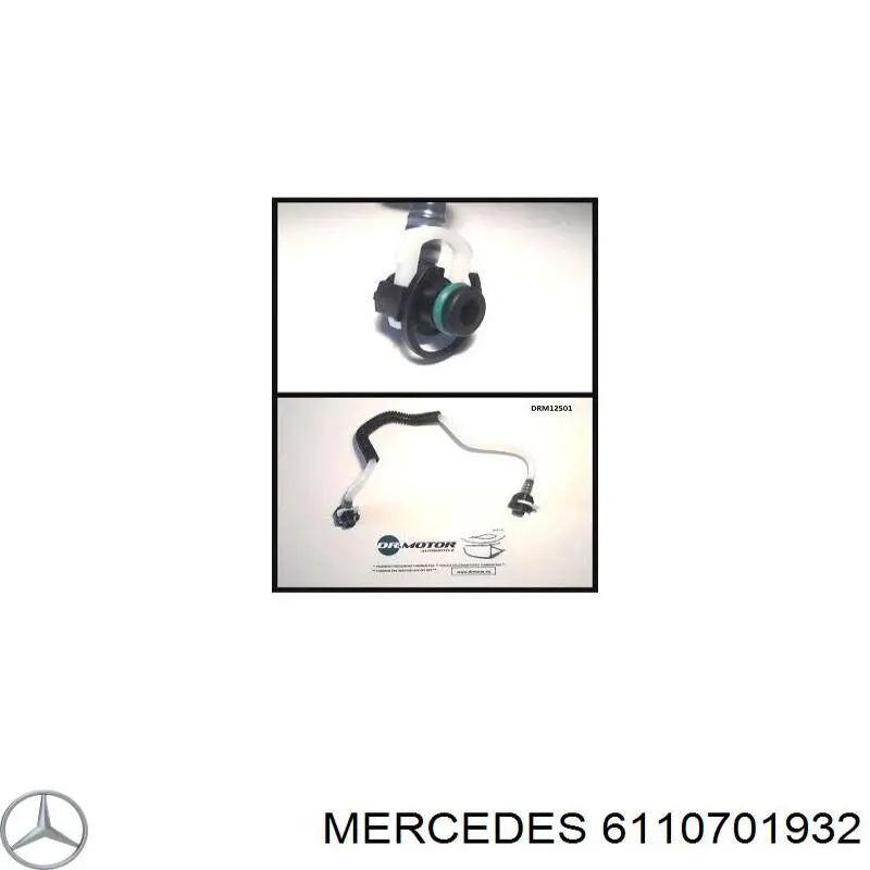 6110701932 Mercedes bomba de cebado para diesel, bomba de combustible de mano