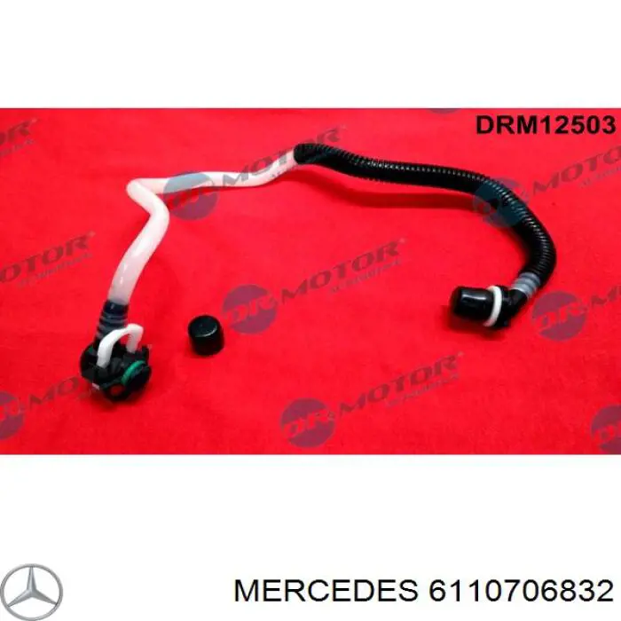 Tubería de combustible desde la bomba de cebado hasta la válvula de corte de combustible Mercedes 6110706832 precio, desde 13,39 EUR
