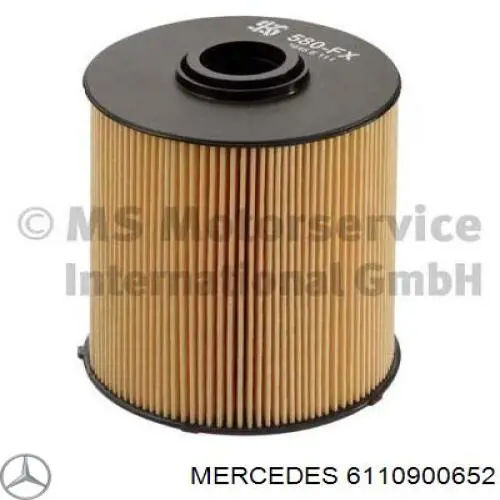 6110900652 Mercedes caja, filtro de combustible