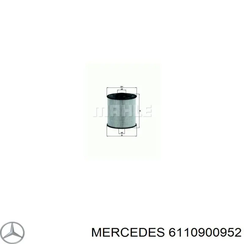 Comprar 6110900952 Mercedes Caja del filtro de combustible