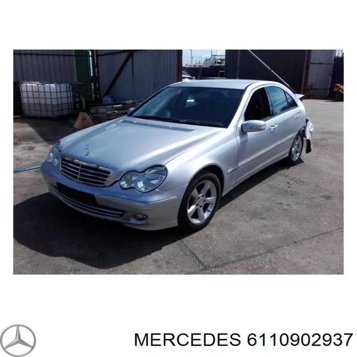 6110902937 Mercedes colector de admisión, suministro de aire