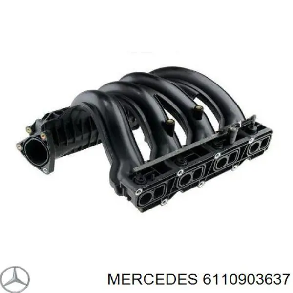 Múltiple de admisión Mercedes 6110903637