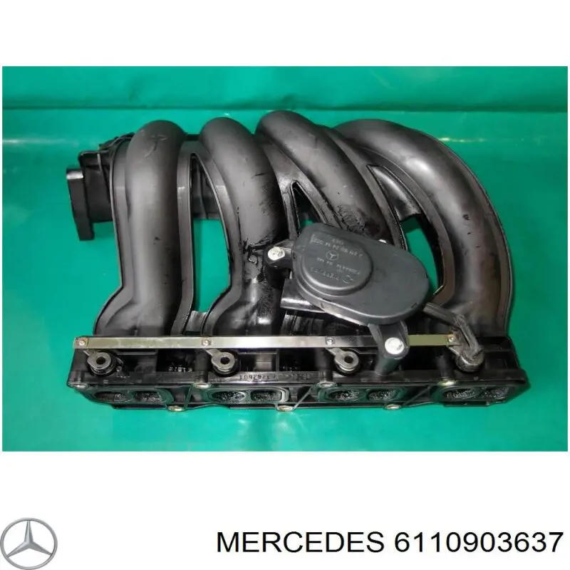 6110903637 Mercedes colector de admisión, suministro de aire