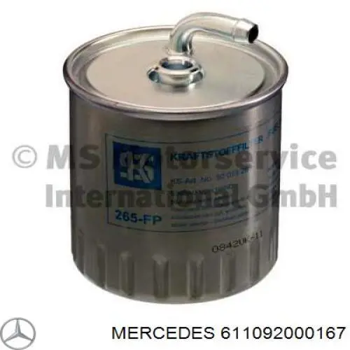 611092000167 Mercedes filtro combustible