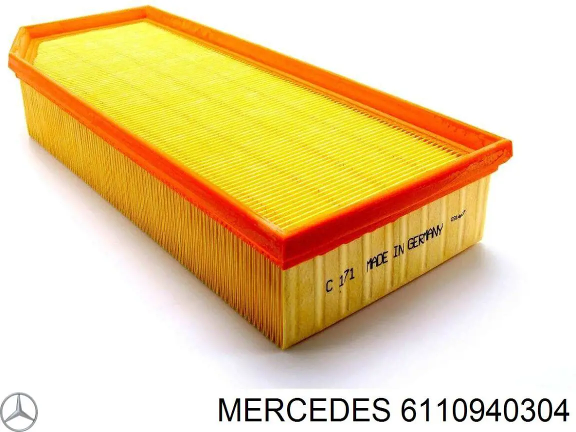 6110940304 Mercedes filtro de aire