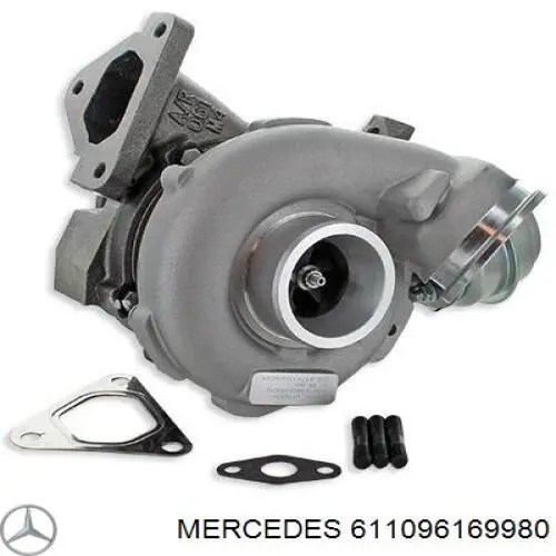 611096169980 Mercedes turbocompresor