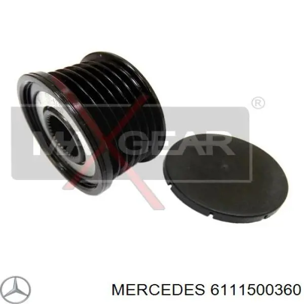 6111500360 Mercedes polea alternador