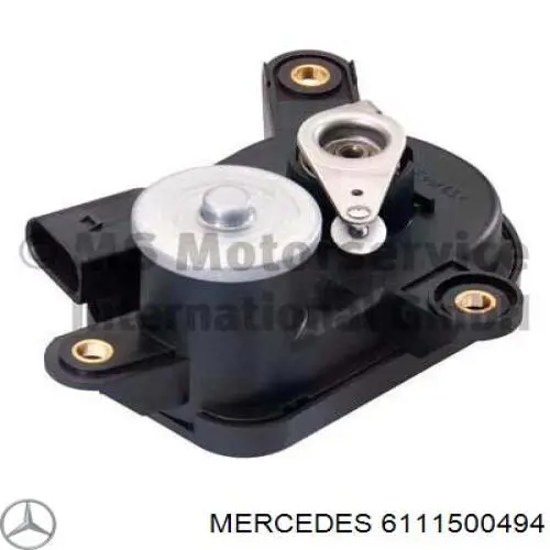 6111500494 Mercedes válvula (actuador de aleta del colector de admisión)