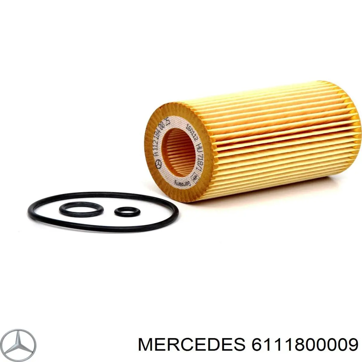 6111800009 Mercedes filtro de aceite