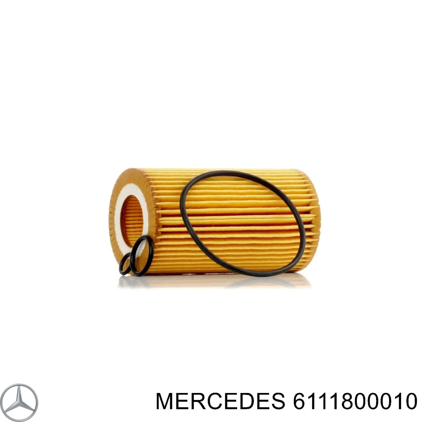 6111800010 Mercedes tapa de filtro de aceite