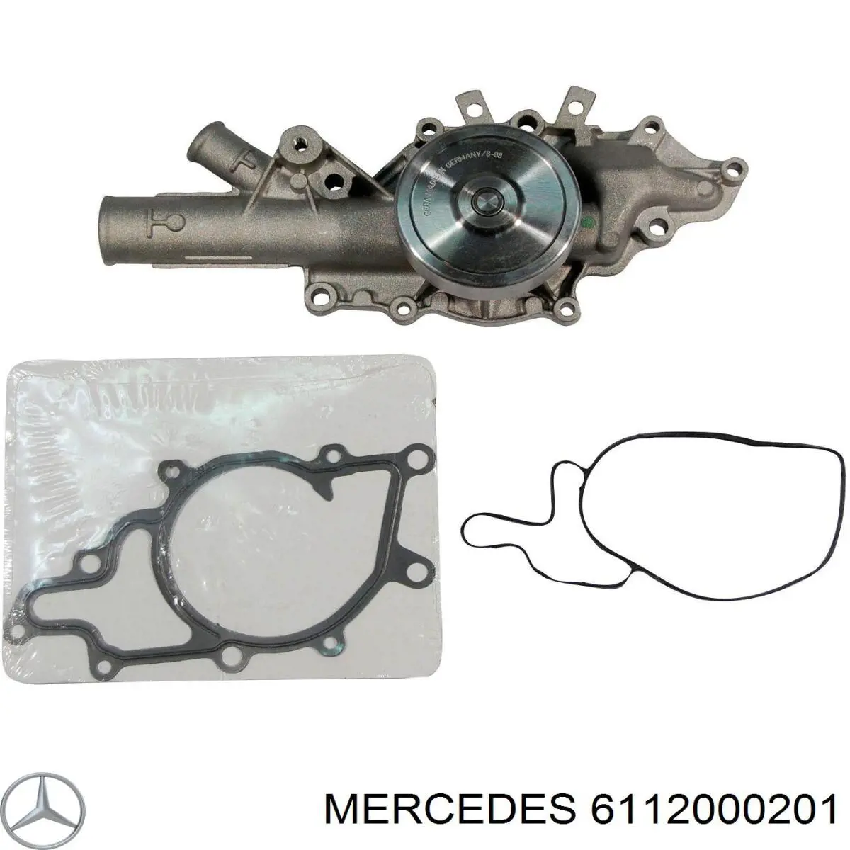 Bombeadora de agua Mercedes 6112000201 precio, desde 53,84 EUR