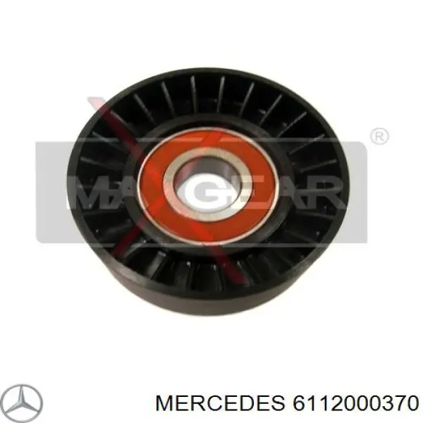 6112000370 Mercedes tensor de correa poli v
